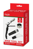 4 Piece Wine Tool Set