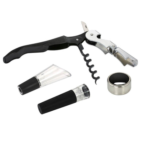 4 Piece Wine Tool Set