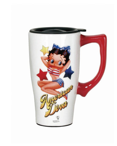 American Diva Betty Travel Mug