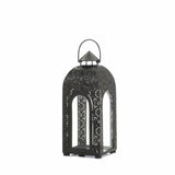 Arched Black Medallion Lantern